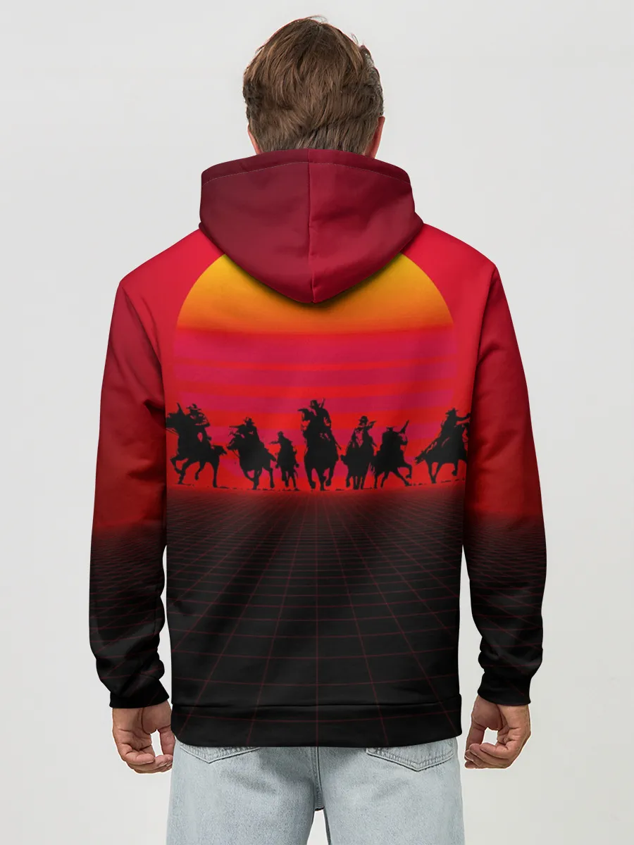 Худи мужской база хлопок / read dead