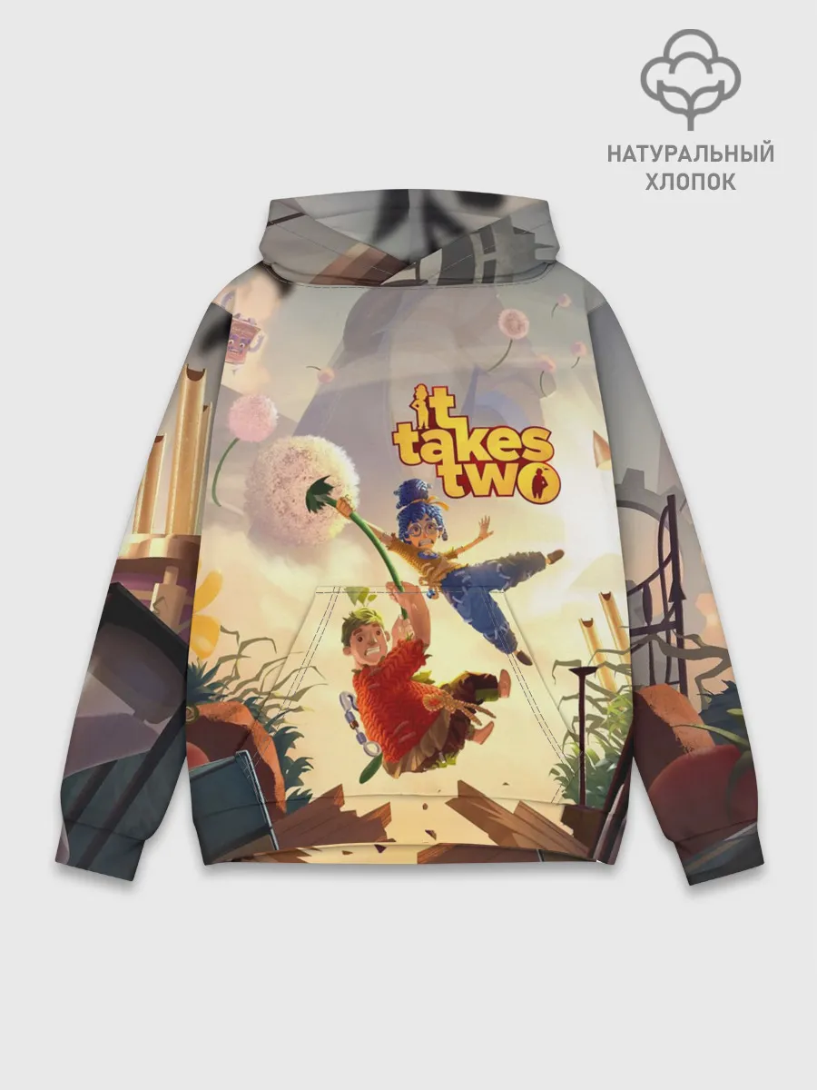 Худи мужской база хлопок / It Takes Two
