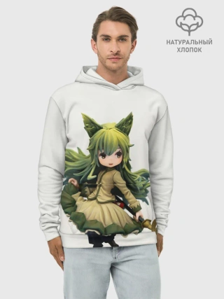 Худи мужской база хлопок / Mylne and the Forest Gift