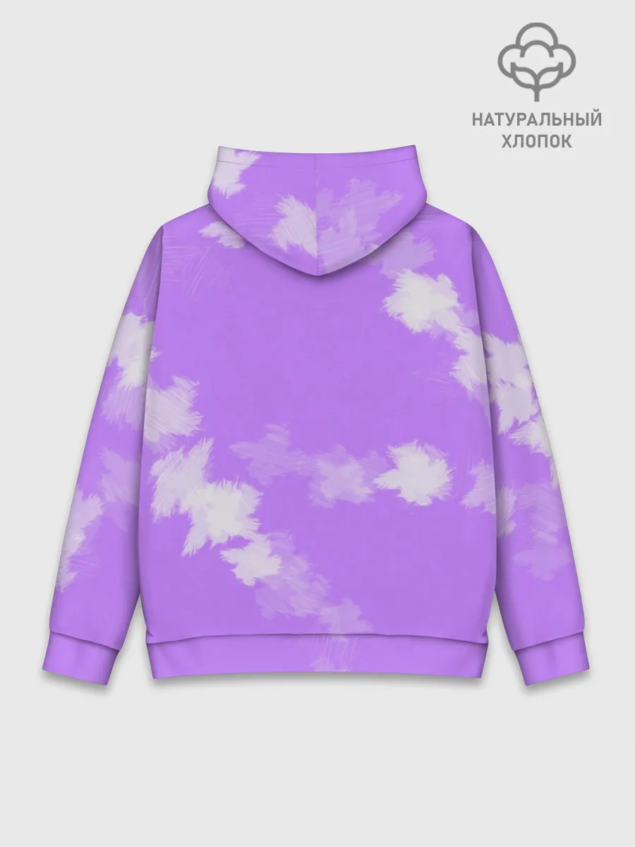 Худи мужской база хлопок / Ты воздух