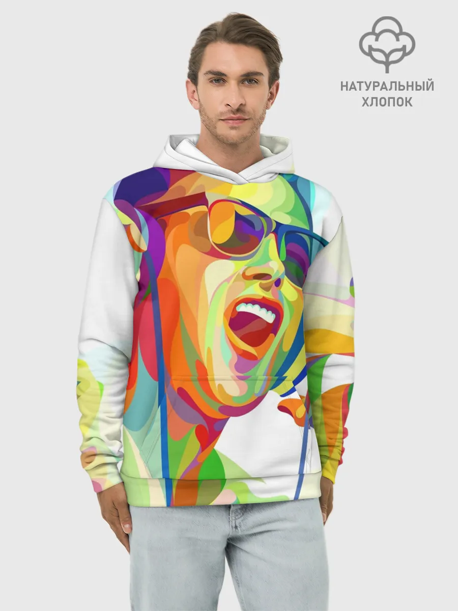 Худи мужской база хлопок / Слушаем Музыку