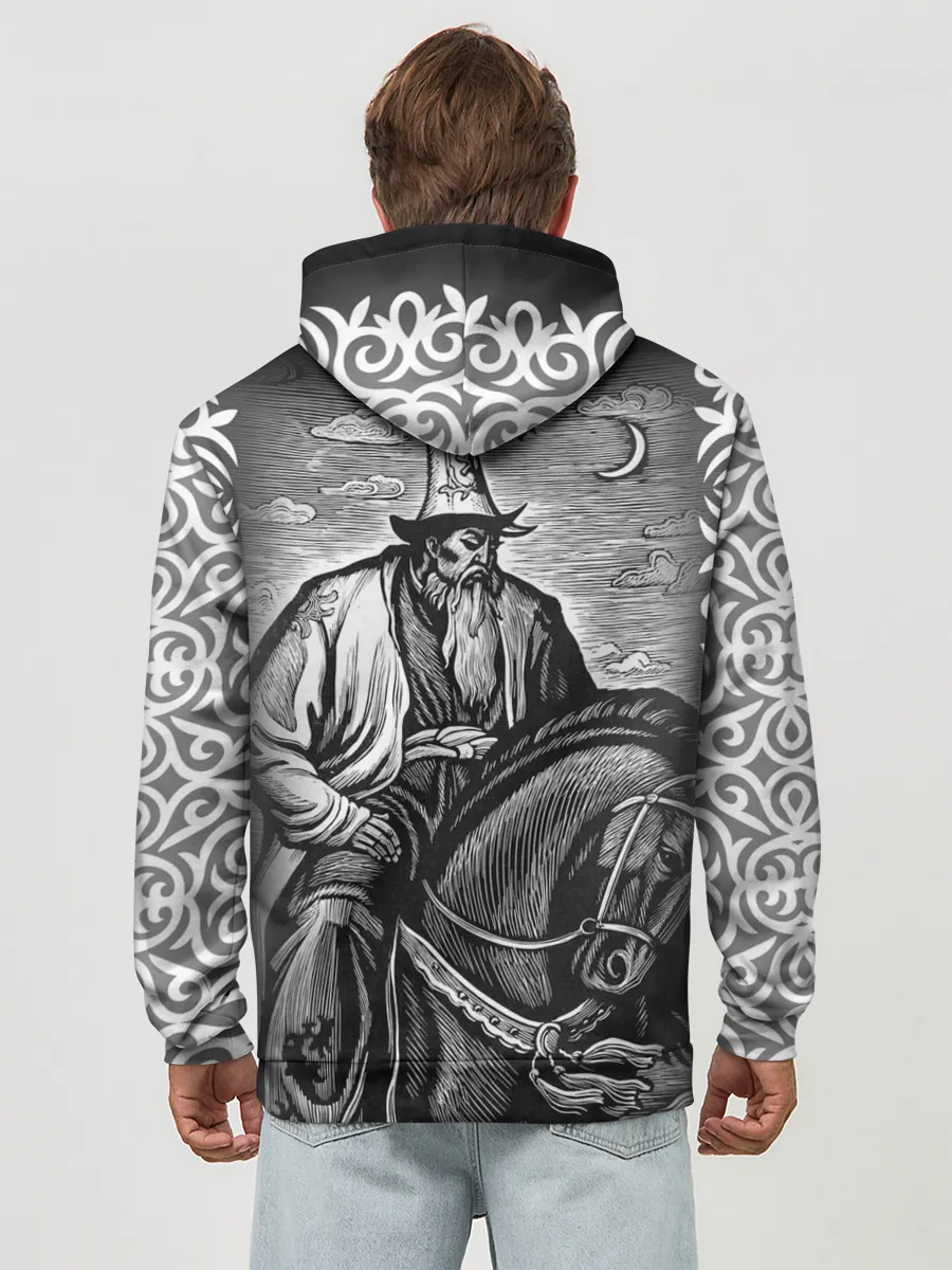 Худи мужской база хлопок / Бакай - Манас