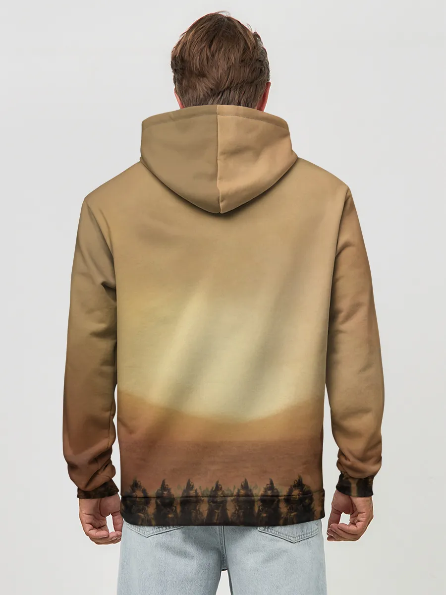 Худи мужской база хлопок / Эпос Манас