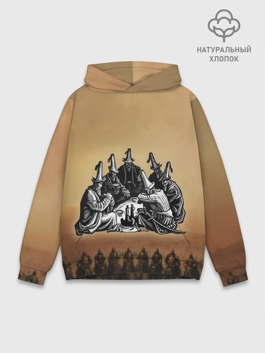 Худи мужской база хлопок / Эпос Манас