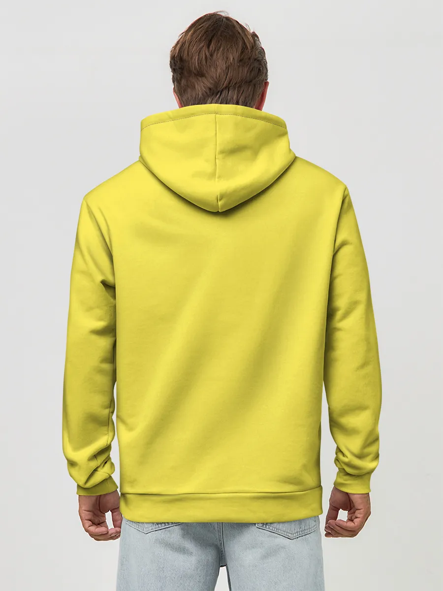 Худи мужской база хлопок / Zenitsu Agatsuma Kimetsu no Yaiba