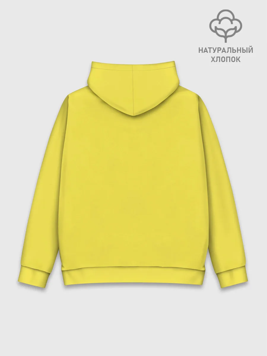 Худи мужской база хлопок / Zenitsu Agatsuma Kimetsu no Yaiba