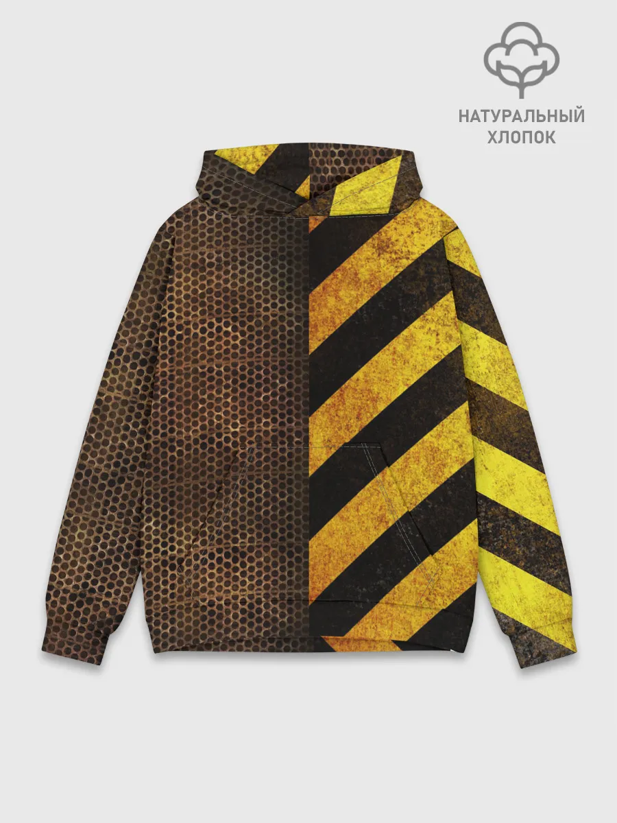 Худи мужской база хлопок / Metal Barrier