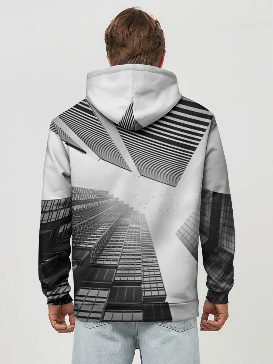 Худи мужской база хлопок / Минимализм