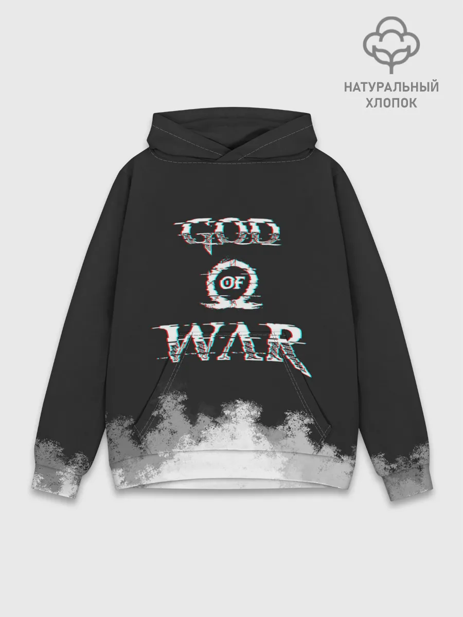 Худи мужской база хлопок / God of War