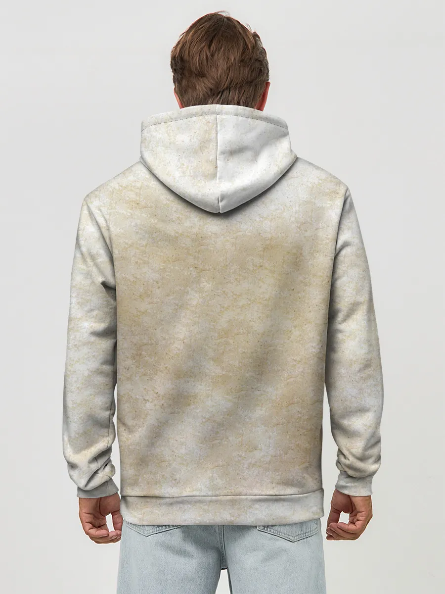 Худи мужской база хлопок / Стимпанк Девушка