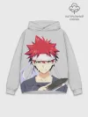 Худи мужской база хлопок / Food wars Shokugeki no Soma