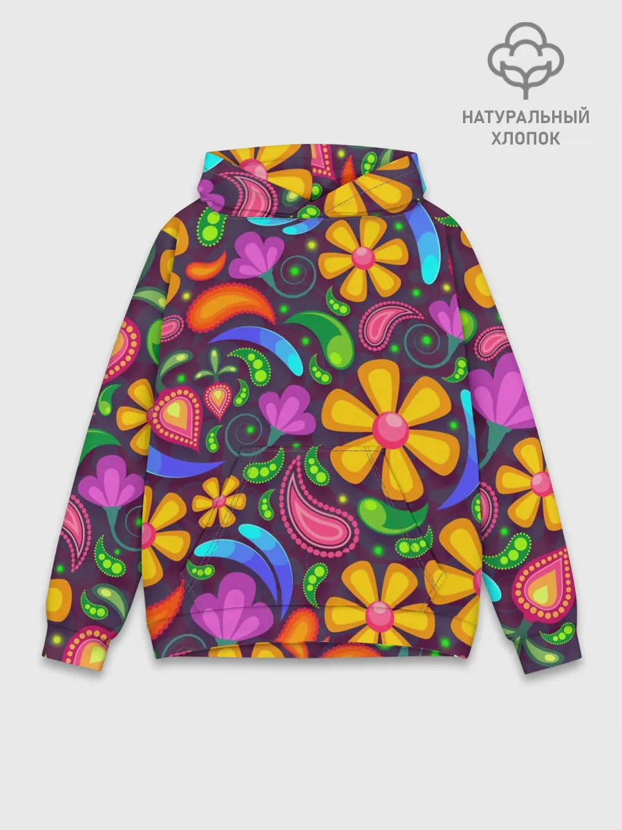 Худи мужской база хлопок / Пляжная