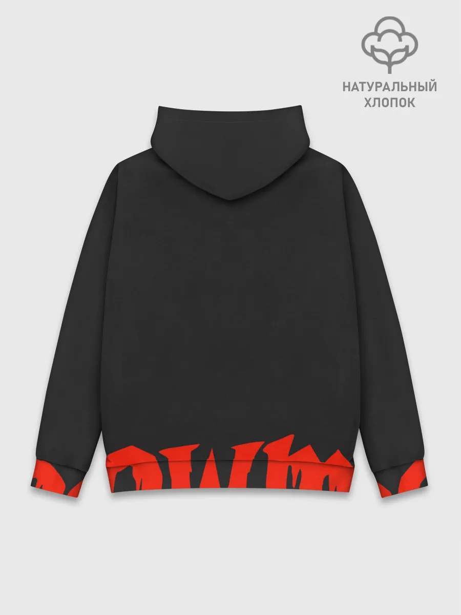 Худи мужской база хлопок / Cat of war