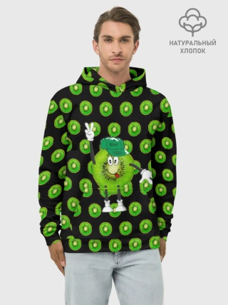 Худи мужской база хлопок / Mr. Kiwi