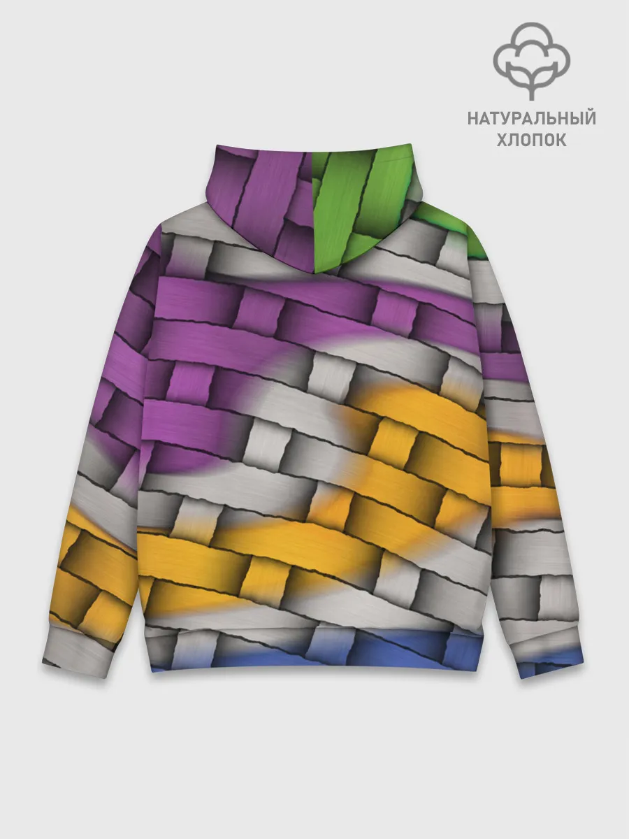 Худи мужской база хлопок / АБСТРАКТ