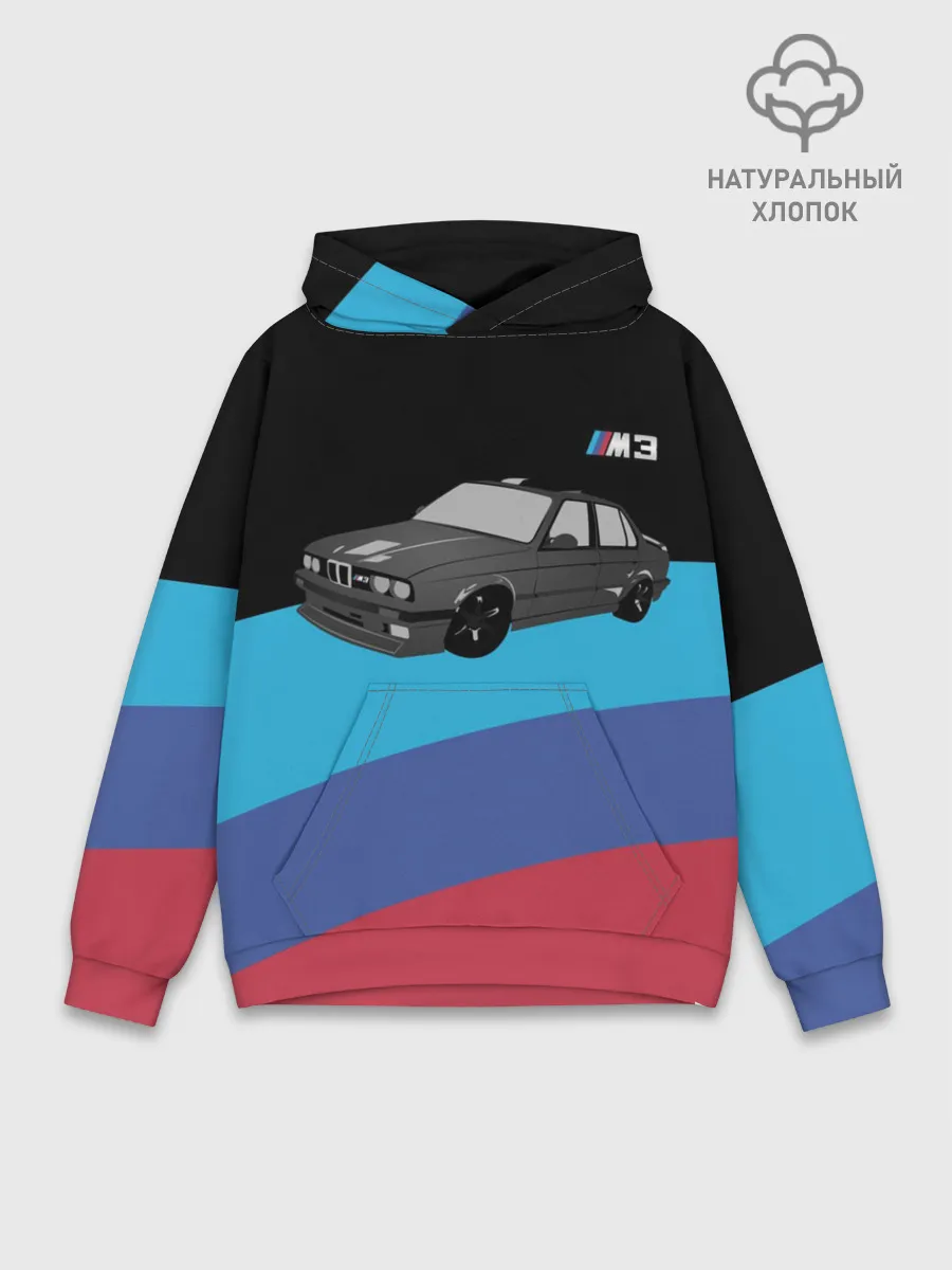 Худи мужской база хлопок / BMW M3