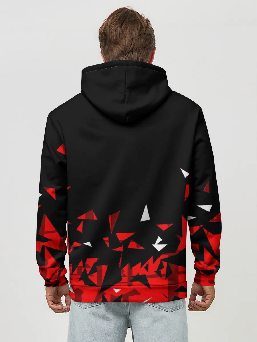 Худи мужской база хлопок / ТОКИЙСКИЙ ГУЛЬ