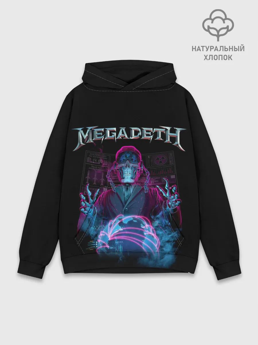 Худи мужской база хлопок / MEGADETH