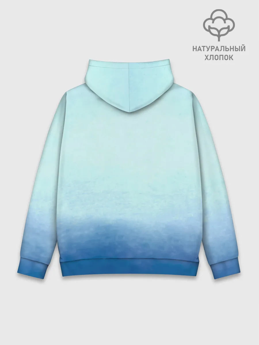 Худи мужской база хлопок / Гию Томиока Kimetsu no Yaiba