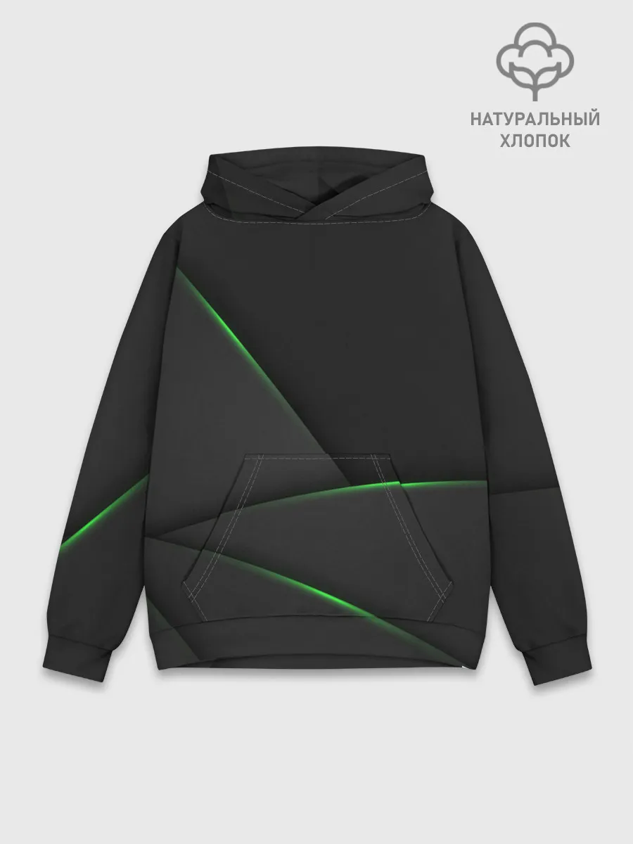 Худи мужской база хлопок / КАРМАН