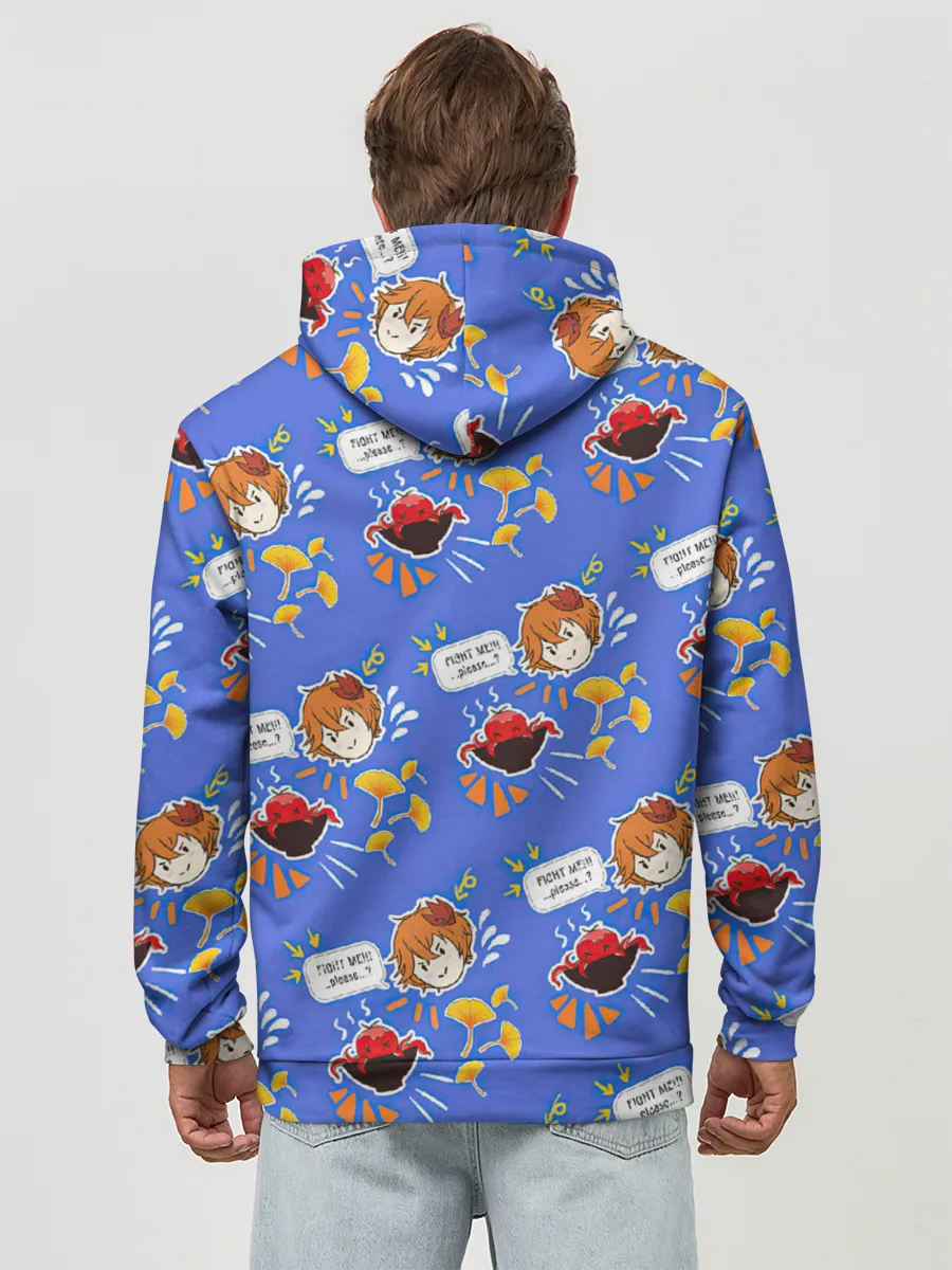 Худи мужской база хлопок / Тарталья на обеде