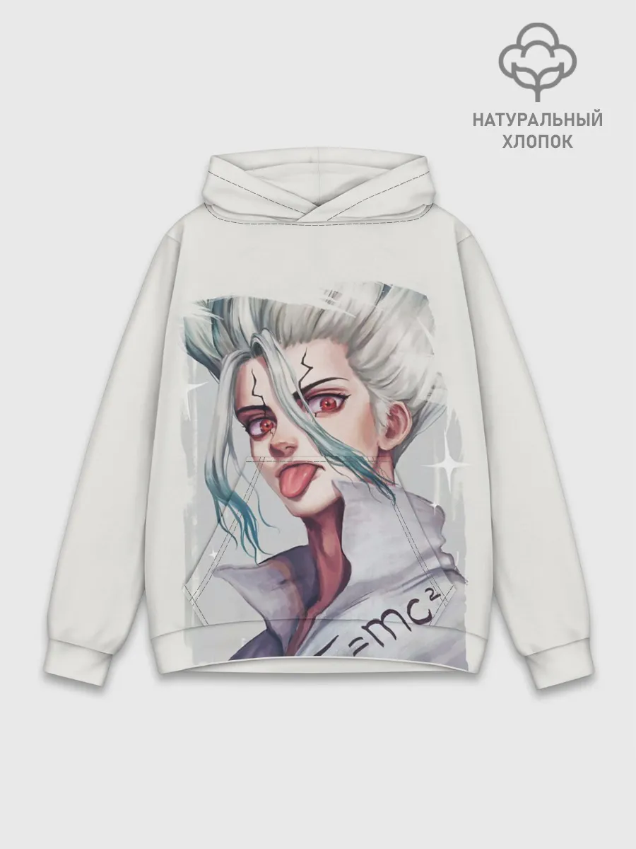 Худи мужской база хлопок / Исигами Сэнку