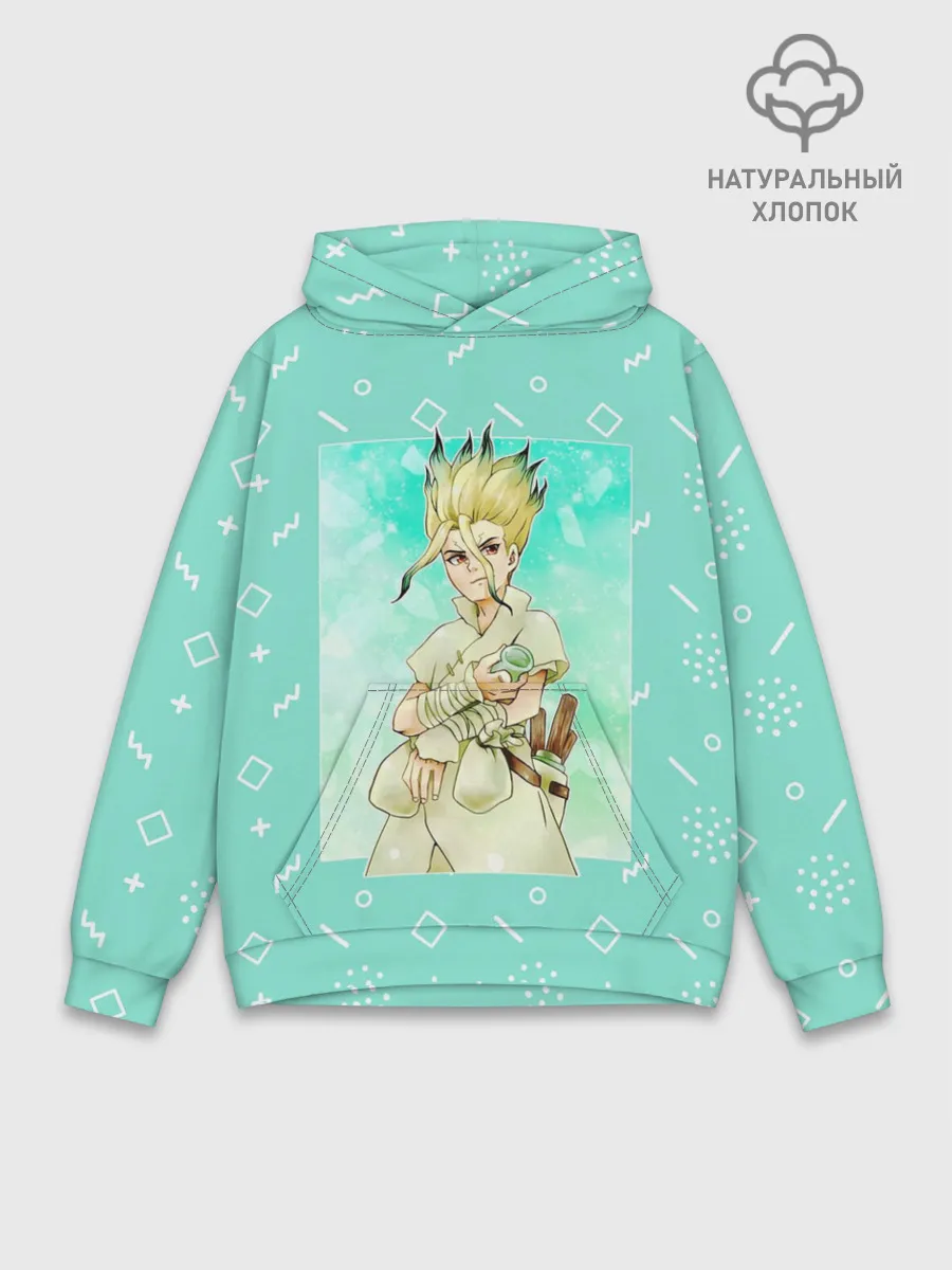 Худи мужской база хлопок / Сэнку