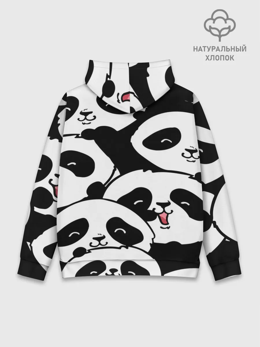 Худи мужской база хлопок / панды