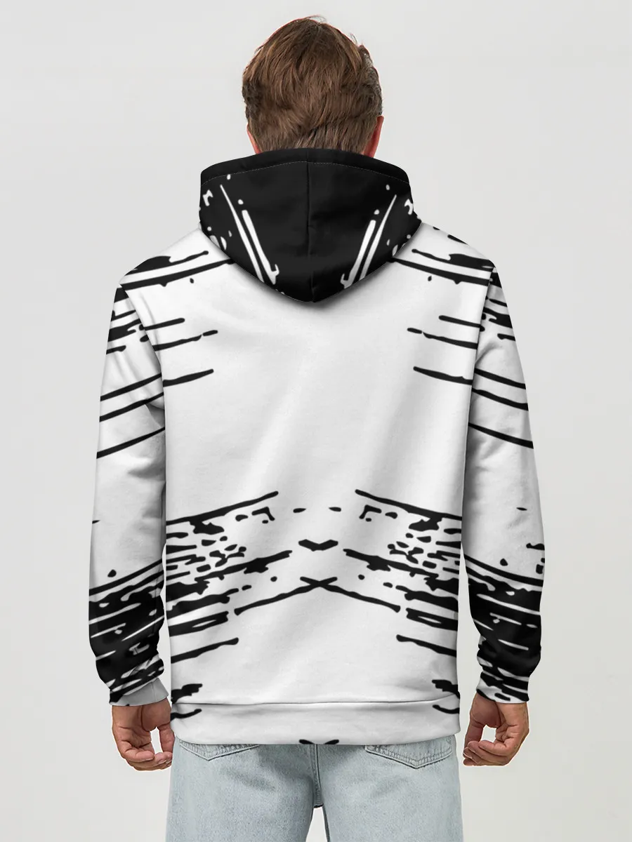 Худи мужской база хлопок / black sabbath