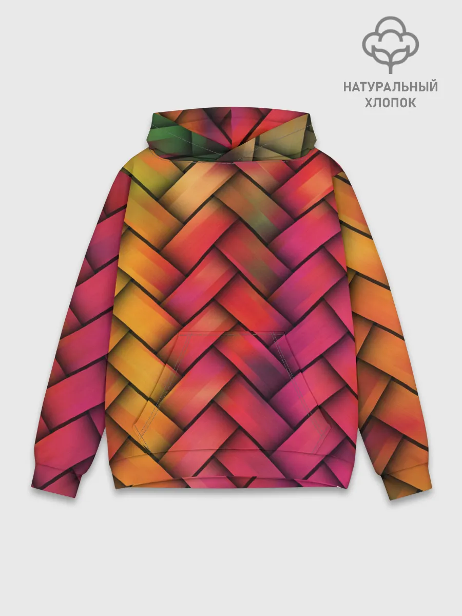 Худи мужской база хлопок / Сплетение