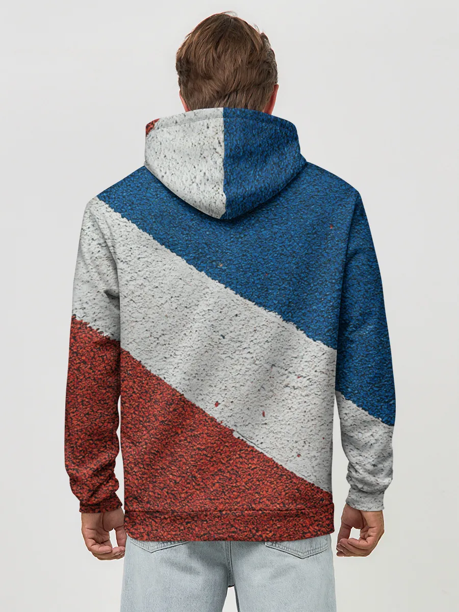 Худи мужской база хлопок / ТЕННИС