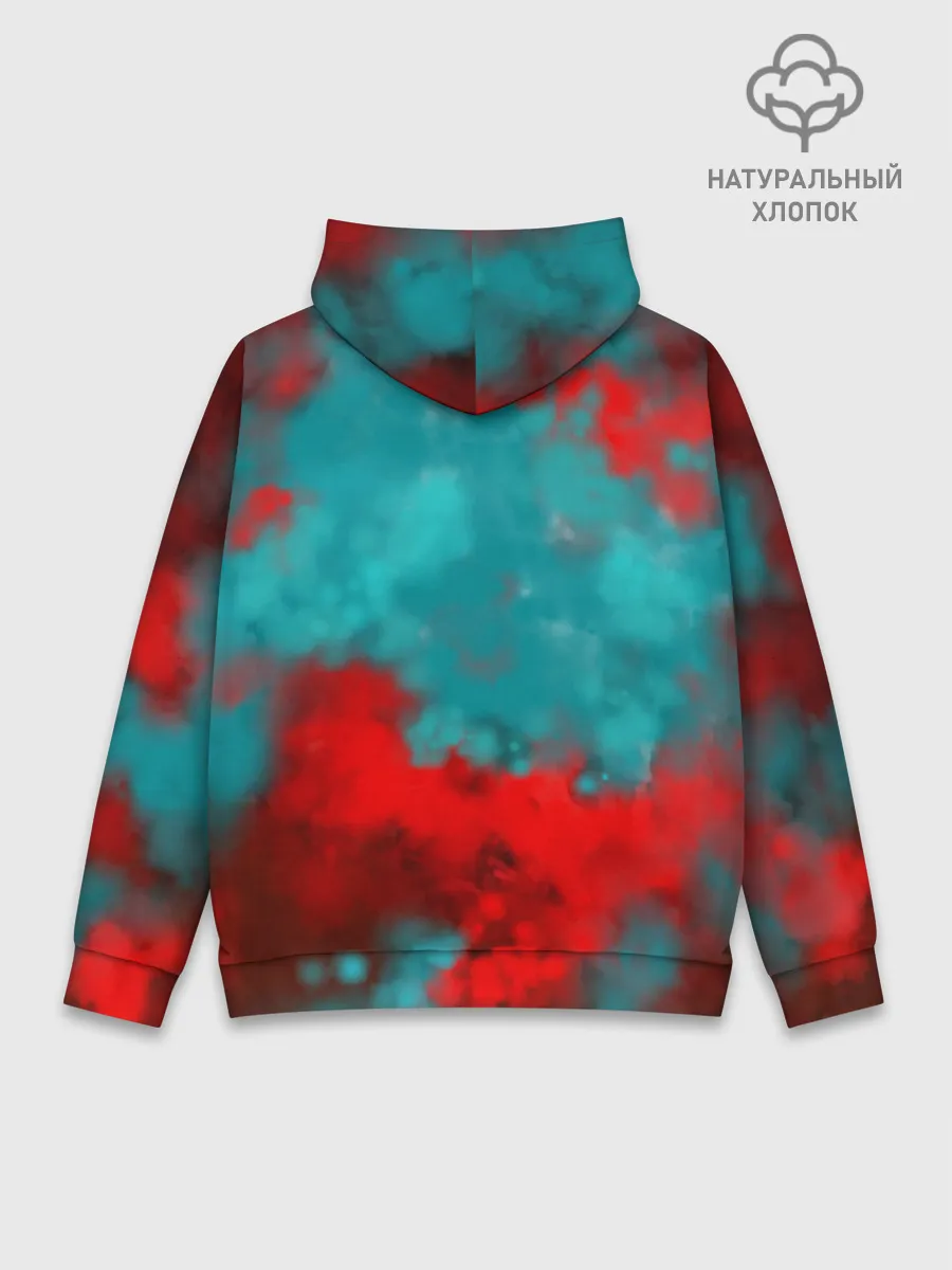 Худи мужской база хлопок / Сиреноголовый и Лошадь монстры