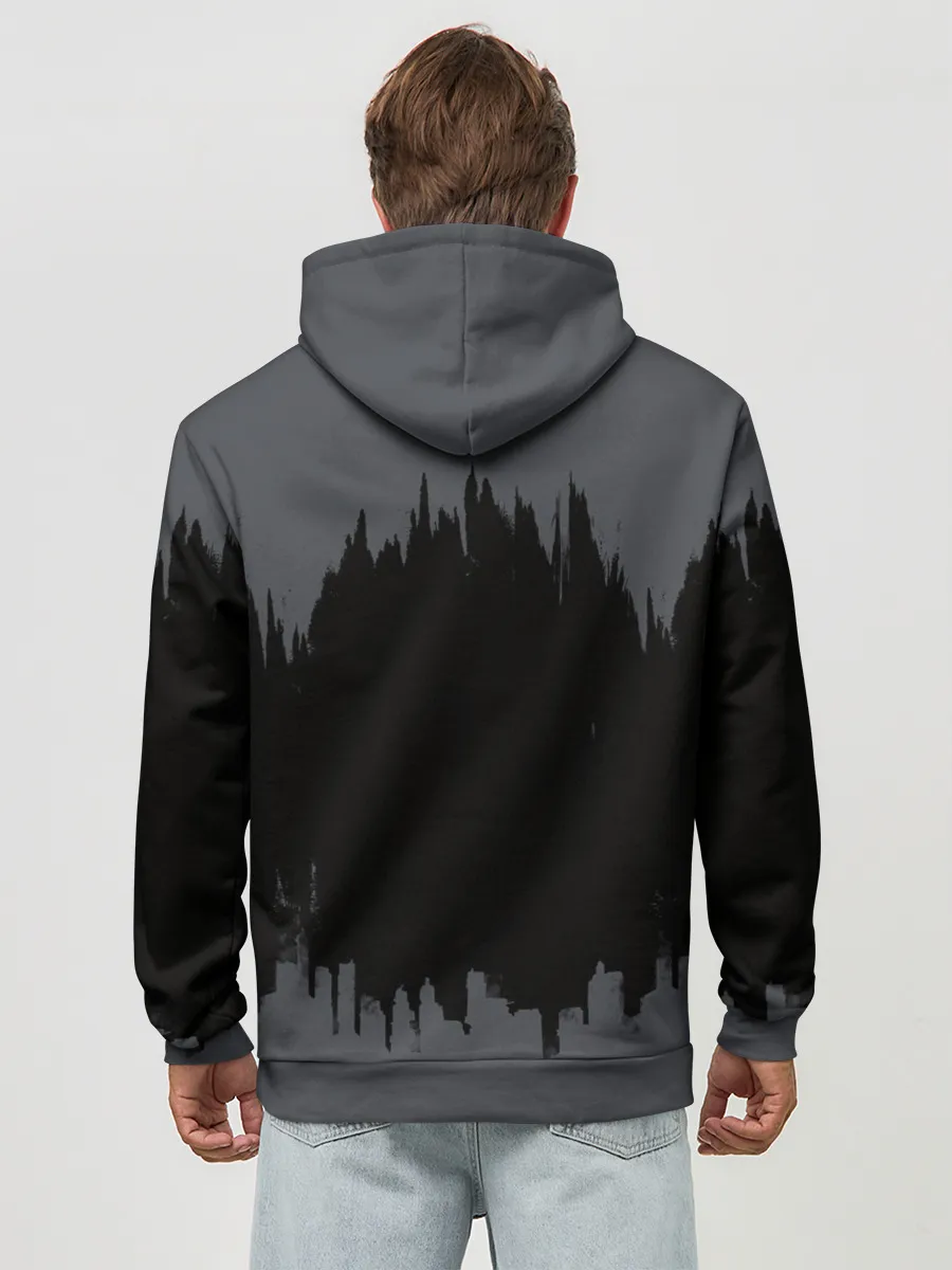 Худи мужской база хлопок / Дарксайд