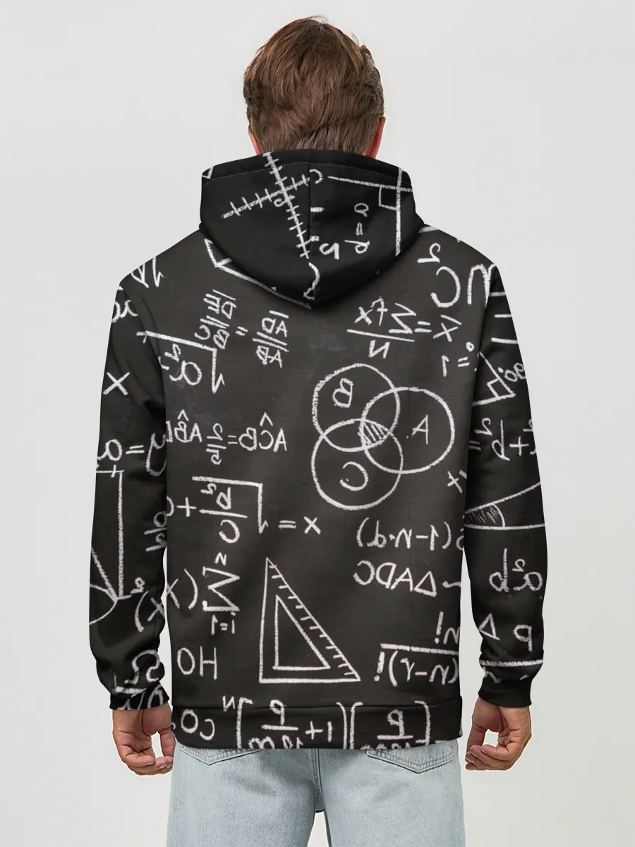 Худи мужской база хлопок / Математические уравнения