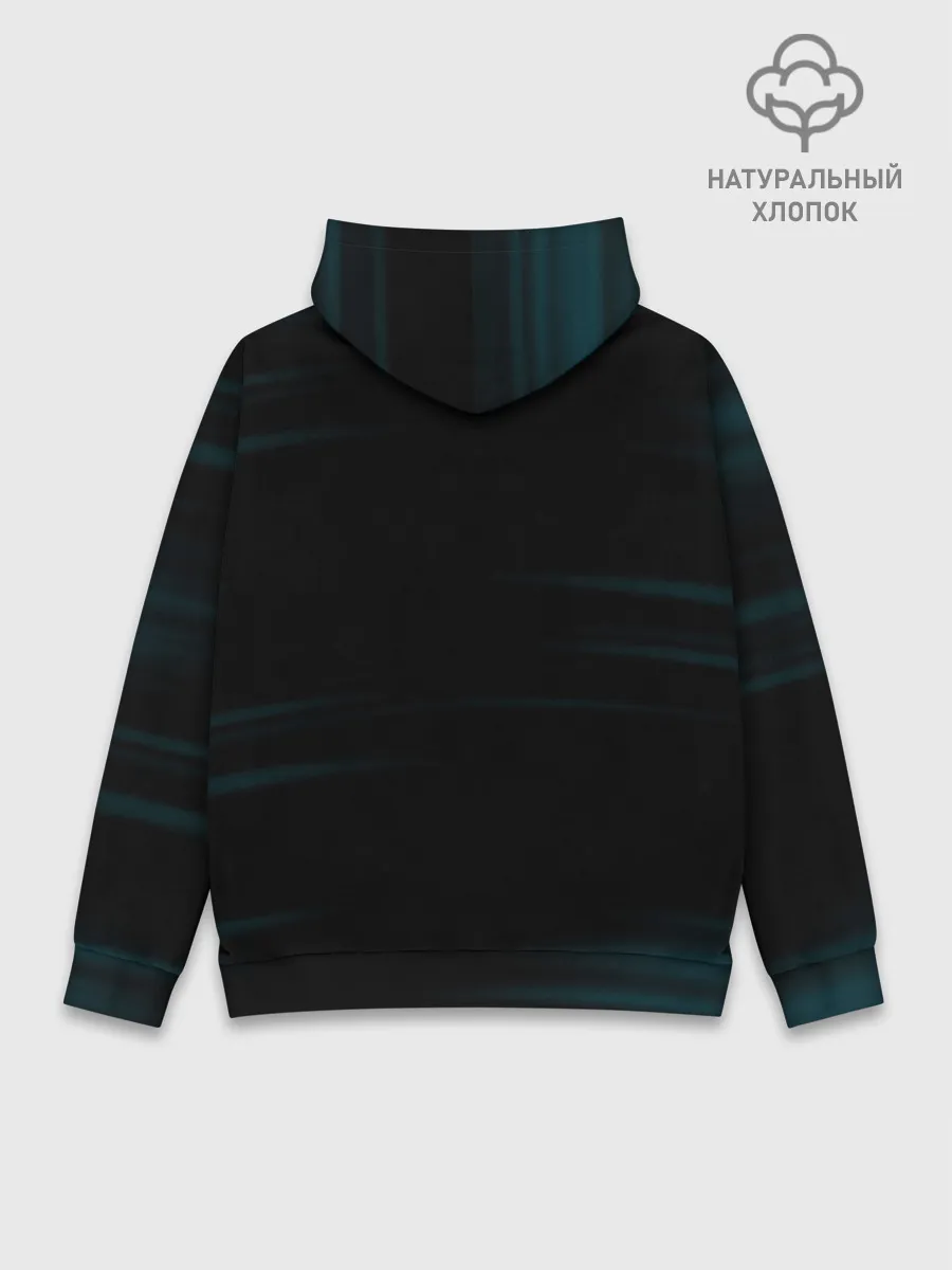 Худи мужской база хлопок / Obanai Iguro Kimetsu no Yaiba