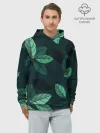 Худи мужской база хлопок / листва