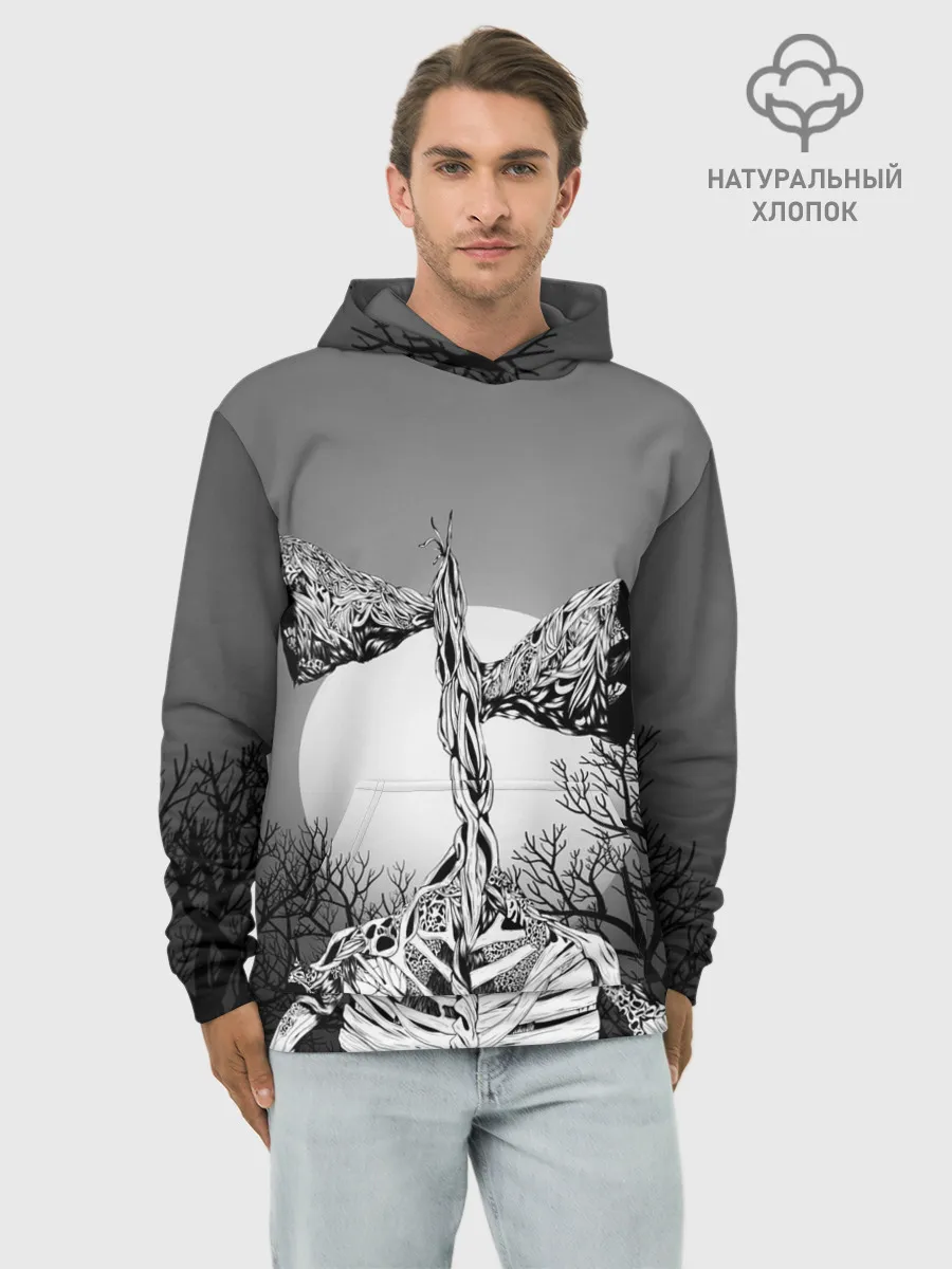 Худи мужской база хлопок / СИРЕНОГОЛОВЫЙ