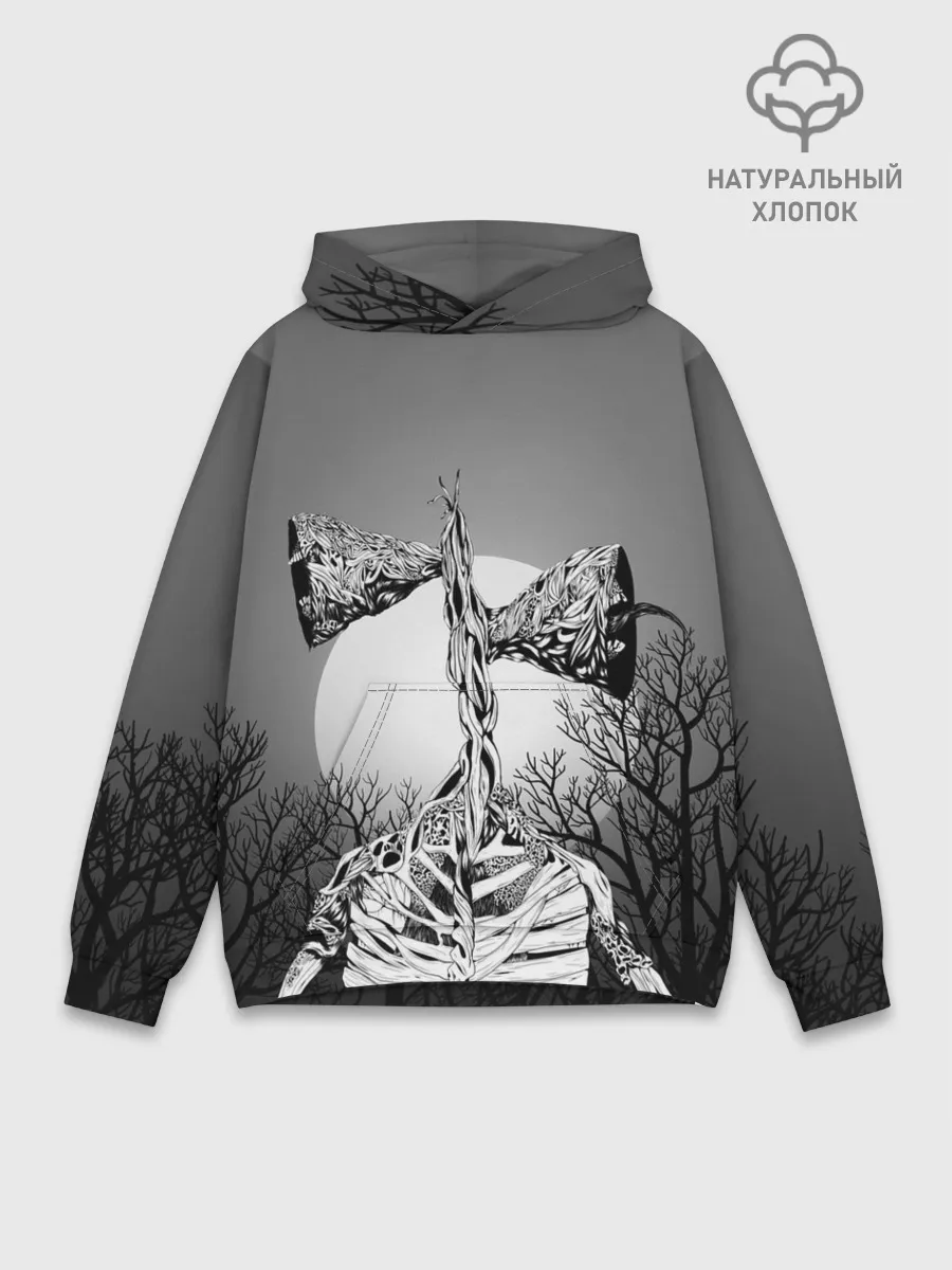 Худи мужской база хлопок / СИРЕНОГОЛОВЫЙ