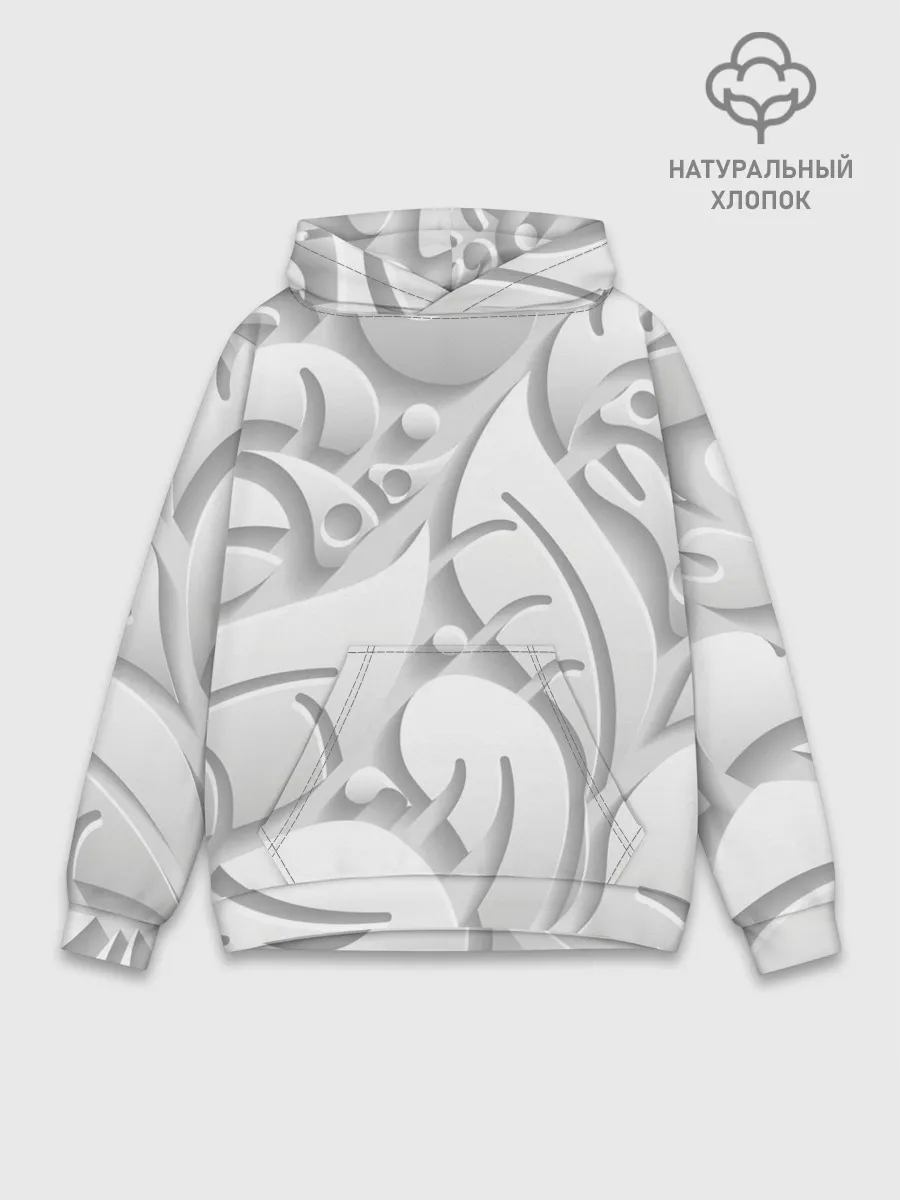 Худи мужской база хлопок / SKULPTOR