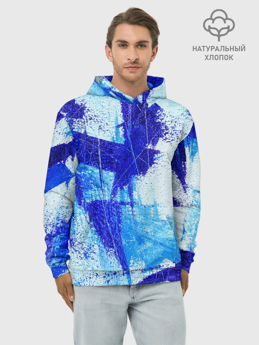 Худи мужской база хлопок / ФЛЕКС