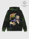 Худи мужской база хлопок / Demon Slayer: Kimetsu no Yaiba