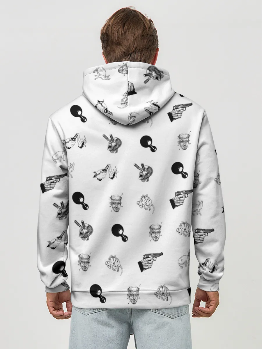 Худи мужской база хлопок / Кровосток | Паттерн