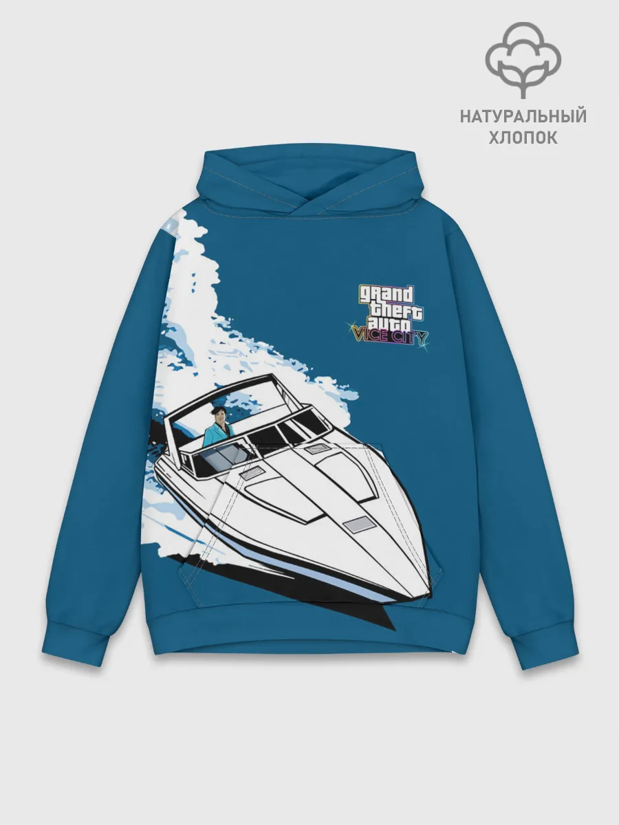 Худи мужской база хлопок / Tommy on board