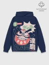 Худи мужской база хлопок / Anime Daruma Demon Yokai