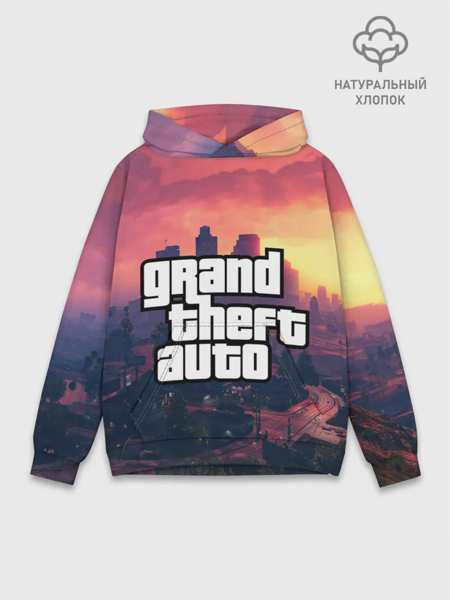 Худи мужской база хлопок / Los Santos | GTA