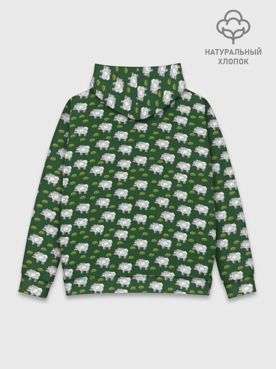 Худи мужской база хлопок / Овечки