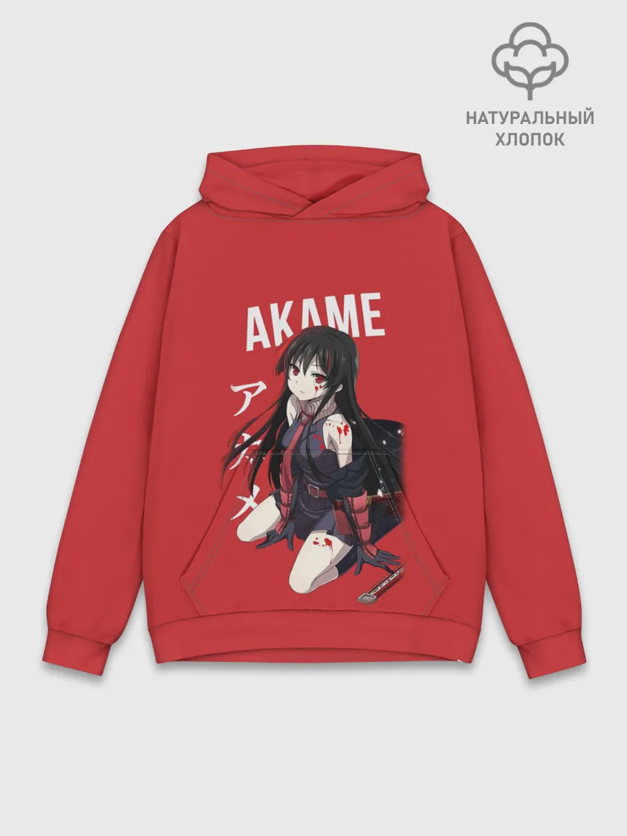 Худи мужской база хлопок / Убийца Акамэ! | Akame ga Kill!
