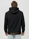 Худи мужской база хлопок / Halo x Battlefield
