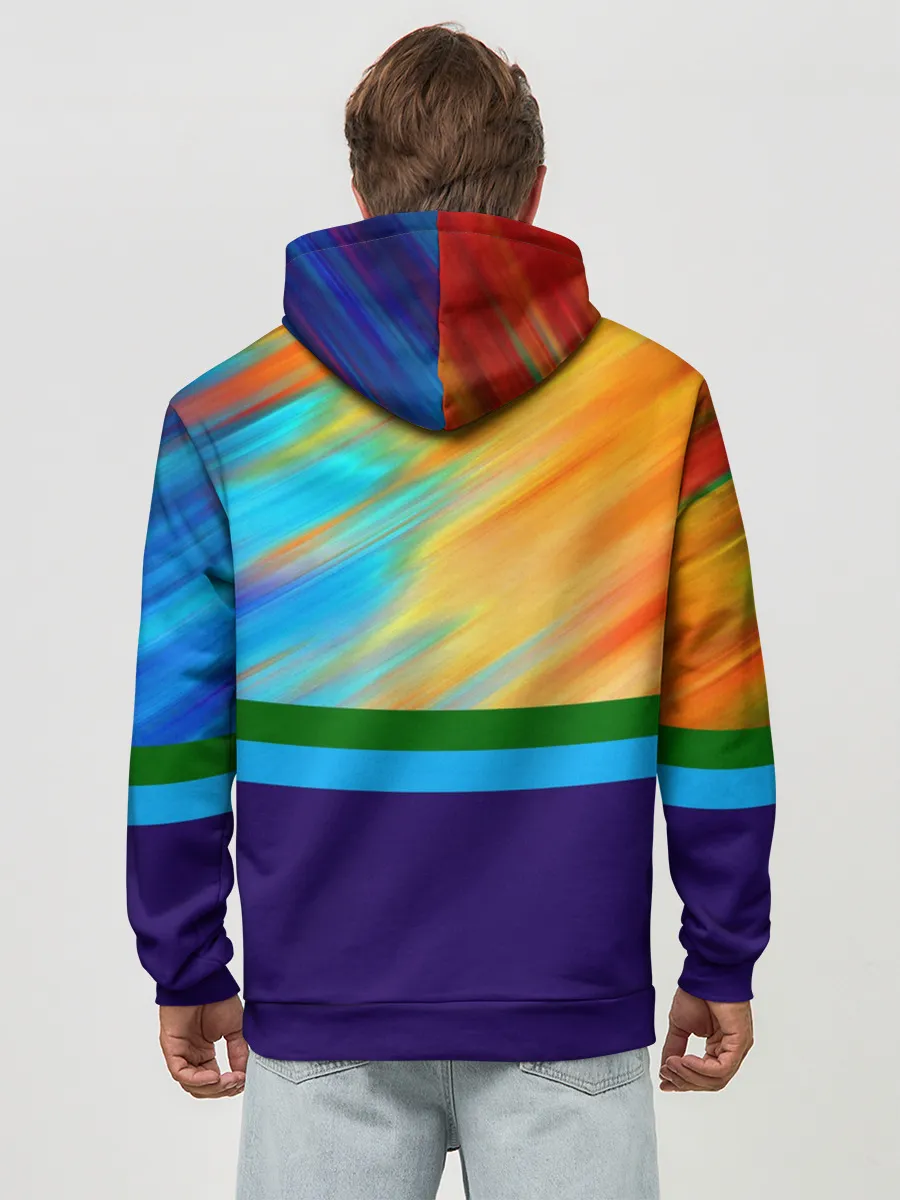 Худи мужской база хлопок / Размытие