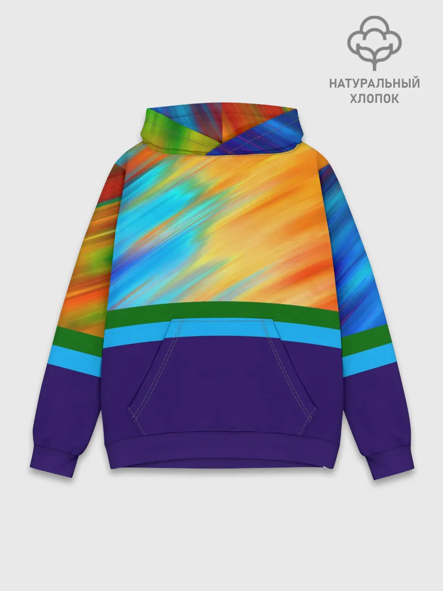 Худи мужской база хлопок / Размытие